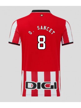 Billige Athletic Bilbao Oihan Sancet #8 Hjemmedrakt 2025-26 Kortermet